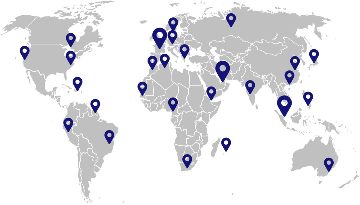 Global Network Background