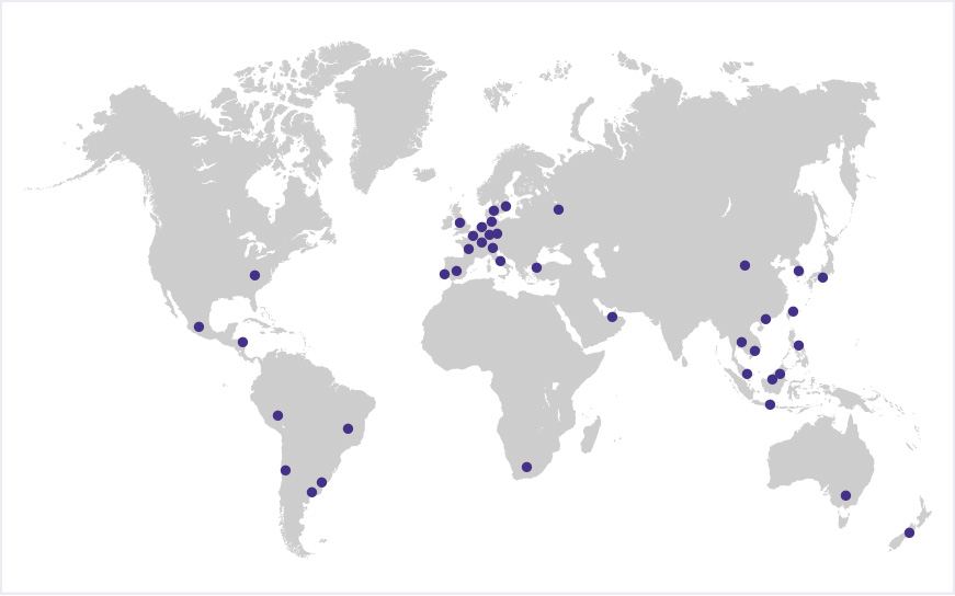 Global Network Background
