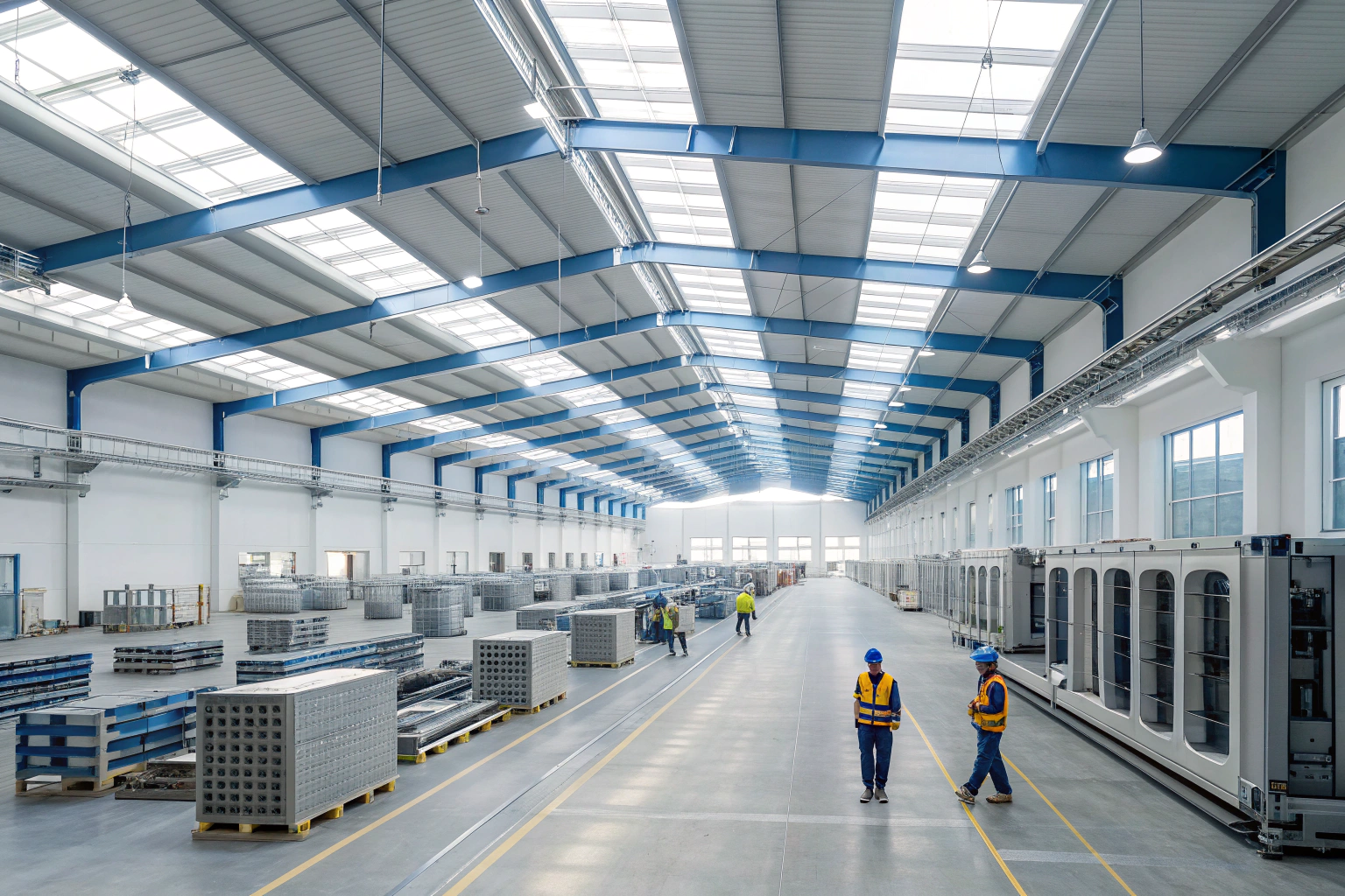 iClima Manufacturing iClima heating and cooling air conditioner factory floor