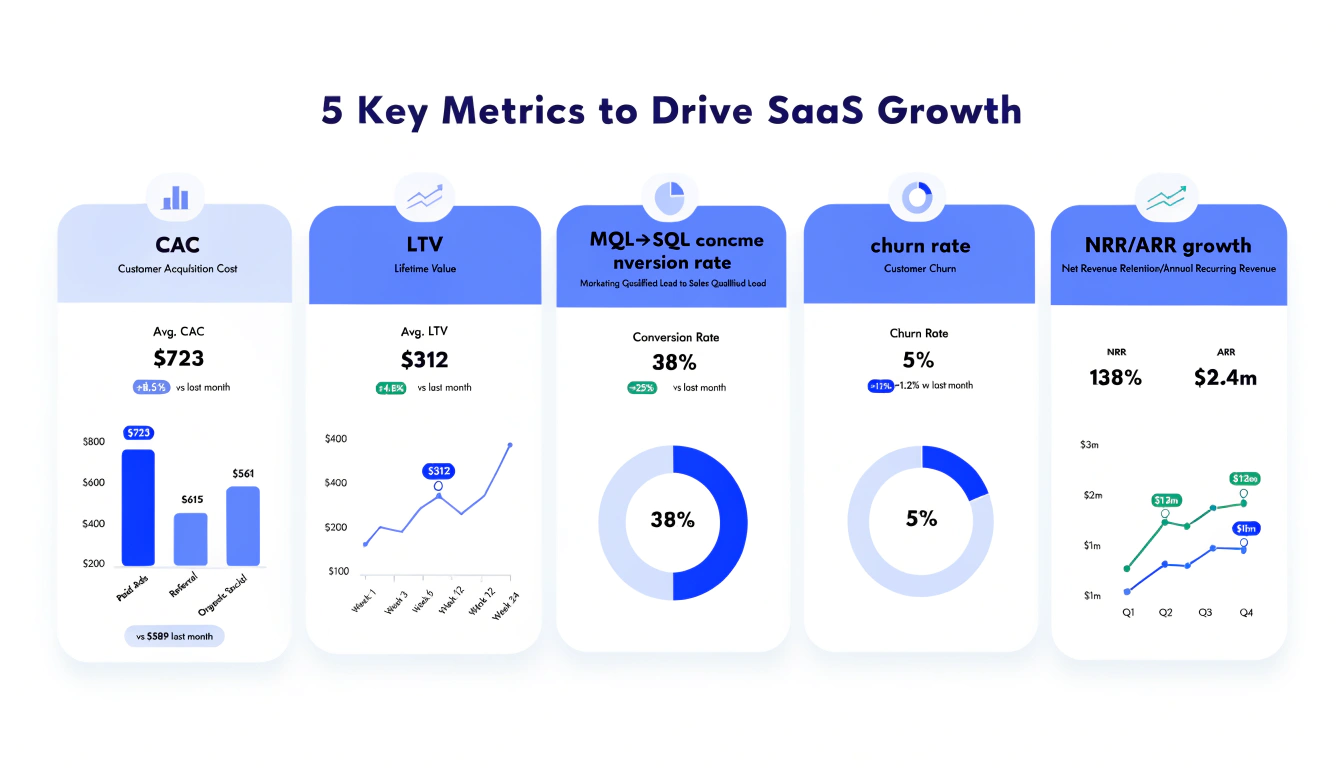 5 critical B2B metrics