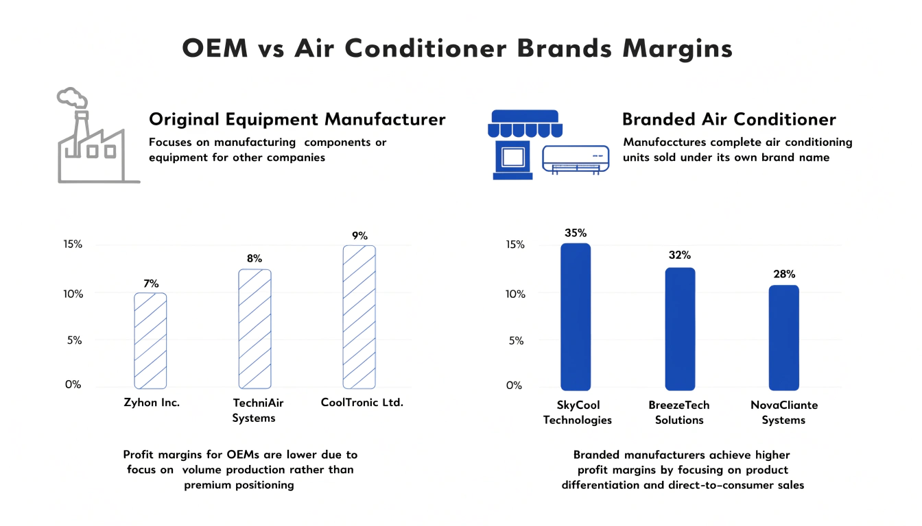 OEM vs Air Conditioner Brands Margins OEM vs Air Conditioner Brands Margins