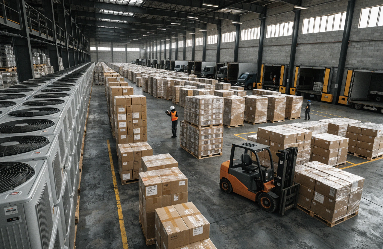 scale air conditioner distribution business