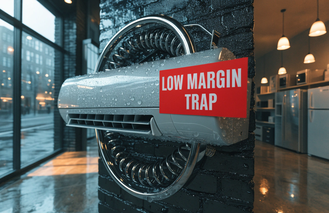 low margin trap air conditioner
