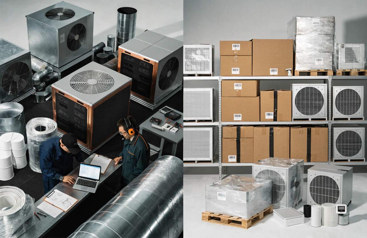 HVAC OEM ODM private label vs direct resale comparison