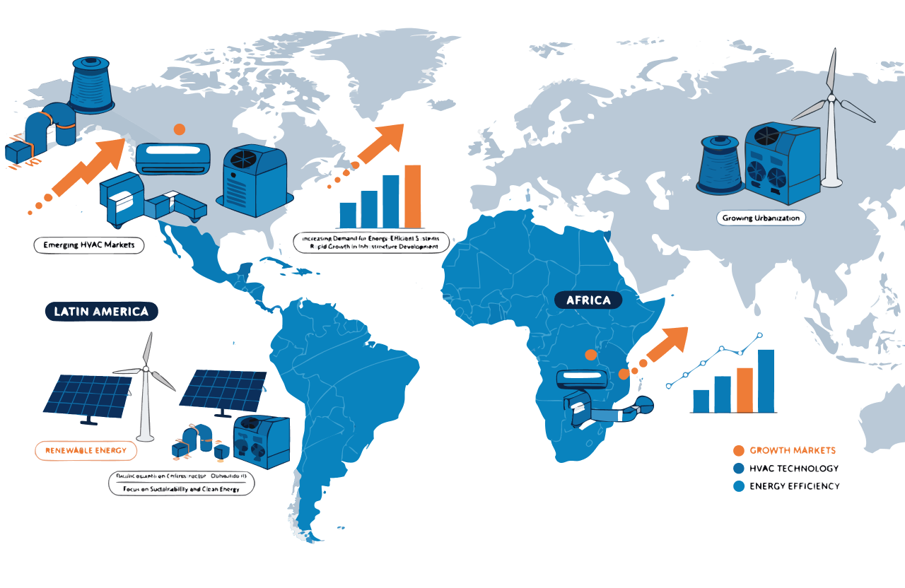 HVAC emerging markets Latin America Africa