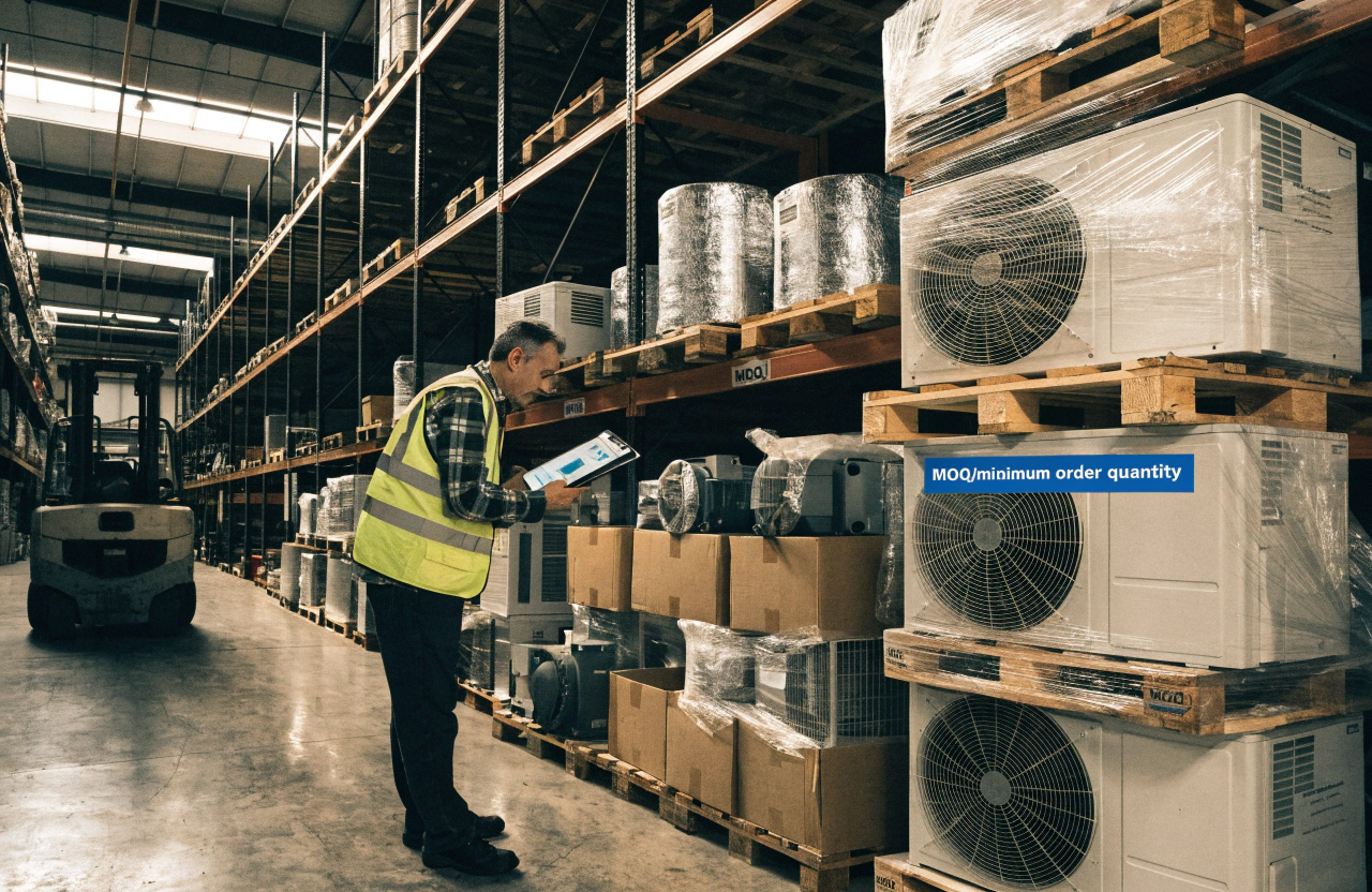 HVAC inventory risks MOQ