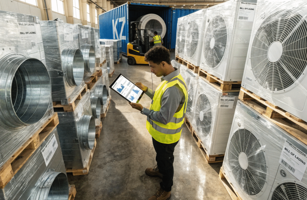 Manage HVAC freight costs