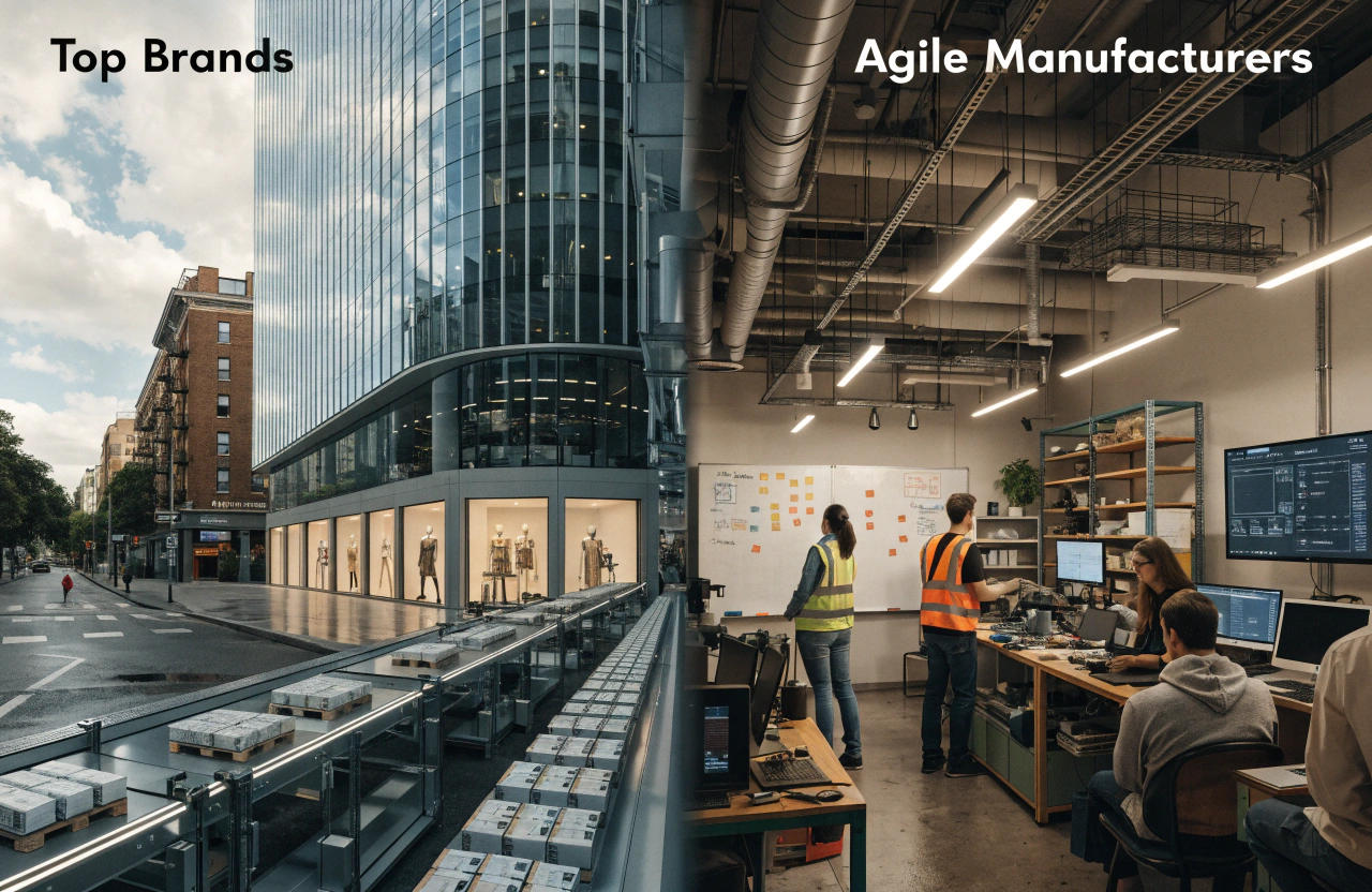 Top Brands vs Agile Manufacturers