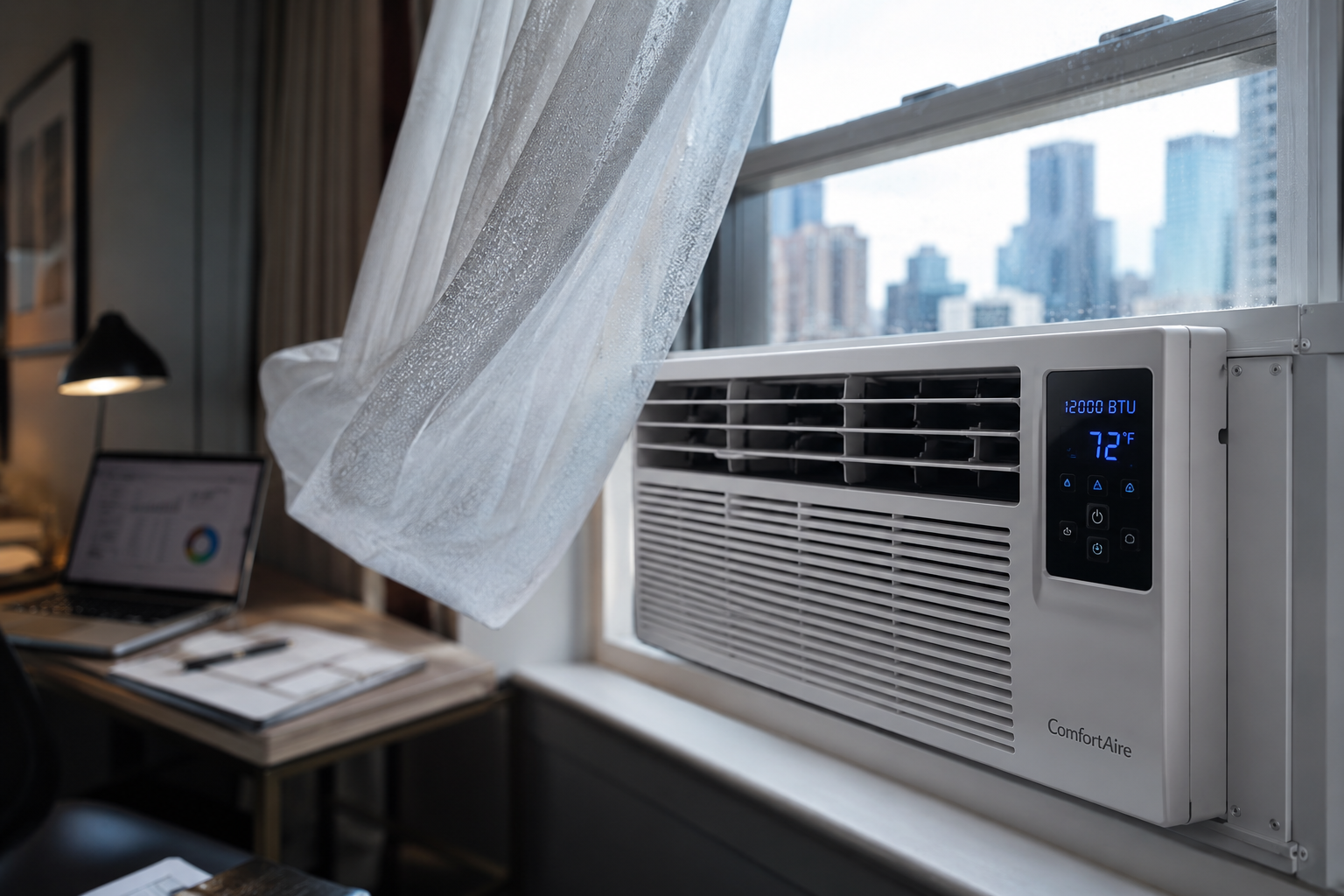 12000 BTU Window ACs Hotel Offices Cooling Capacity