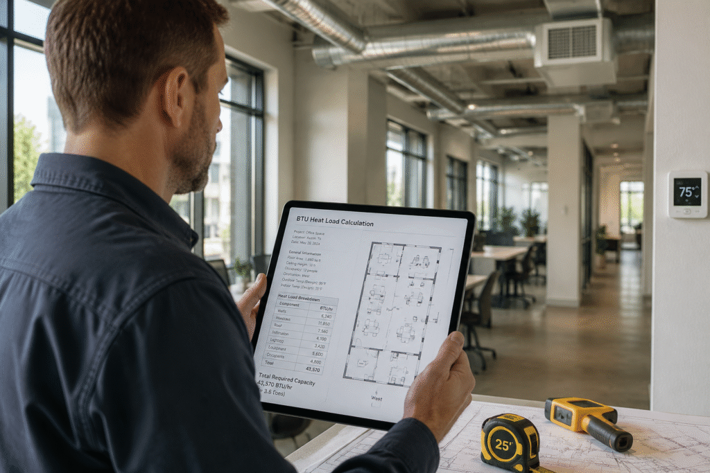 Choosing the right BTU for commercial spaces