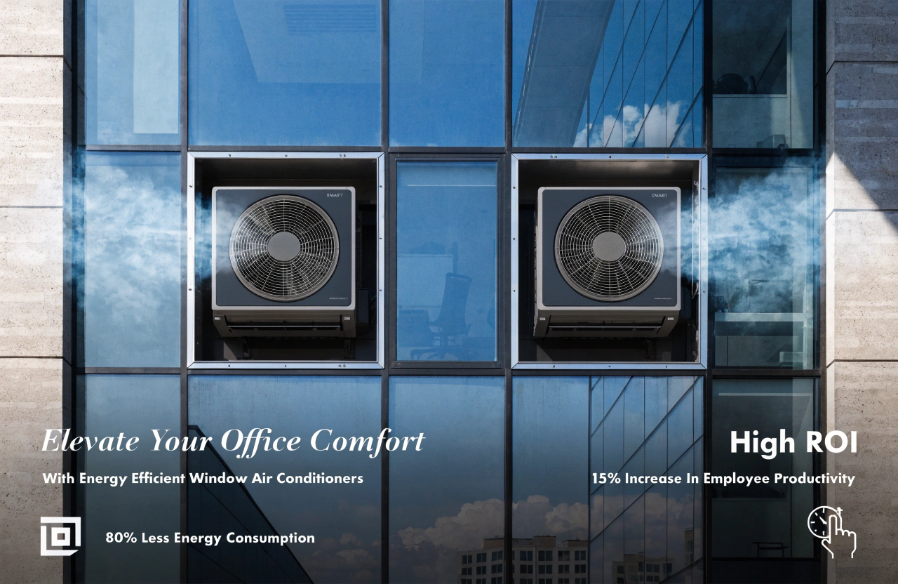 High commercial ROI of dual window AC