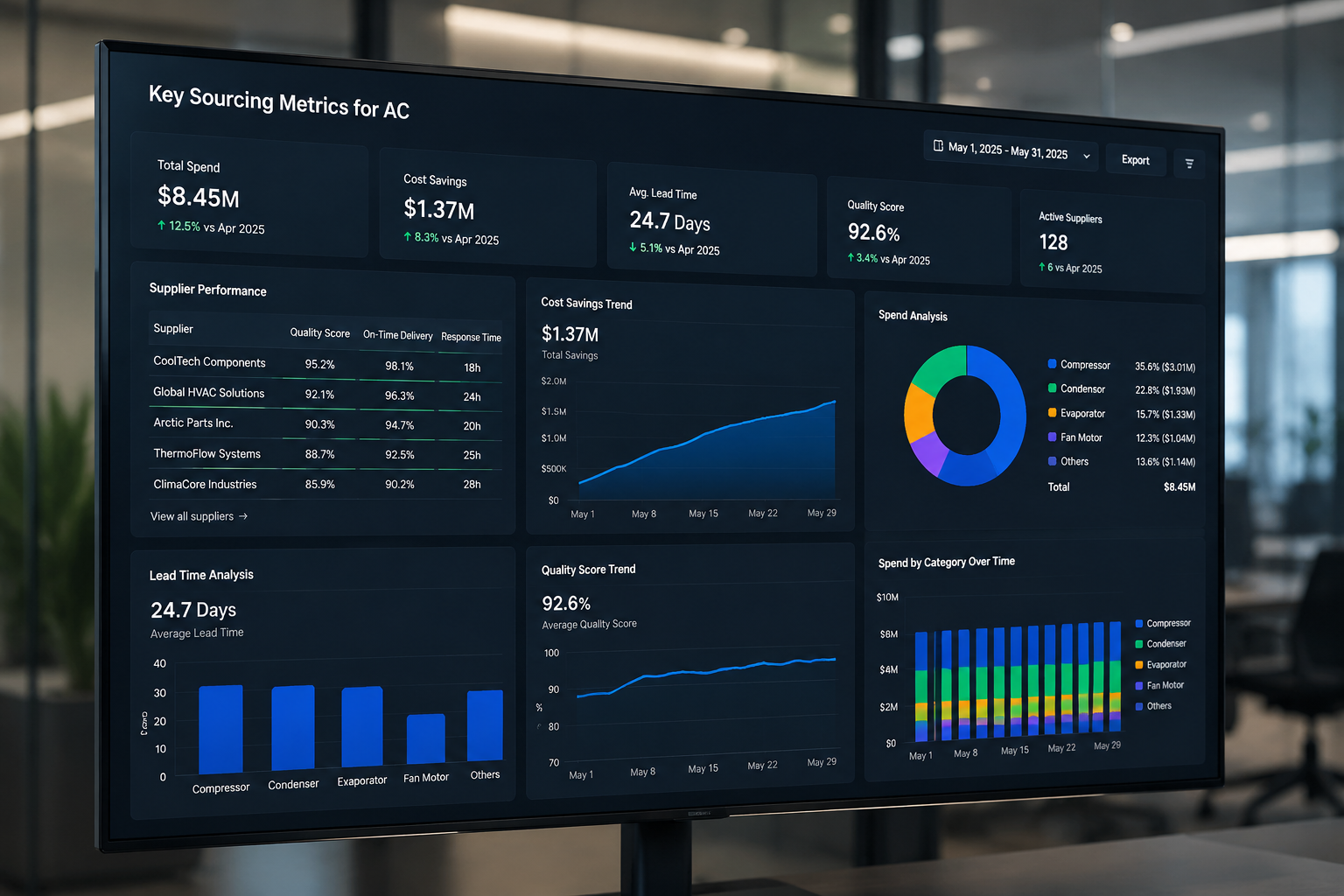Key Sourcing Metrics for AC Key Sourcing Metrics for AC