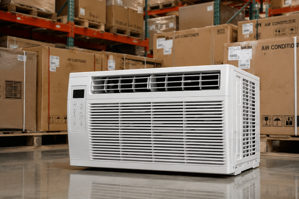 Window AC unit with heat for B2B wholesale