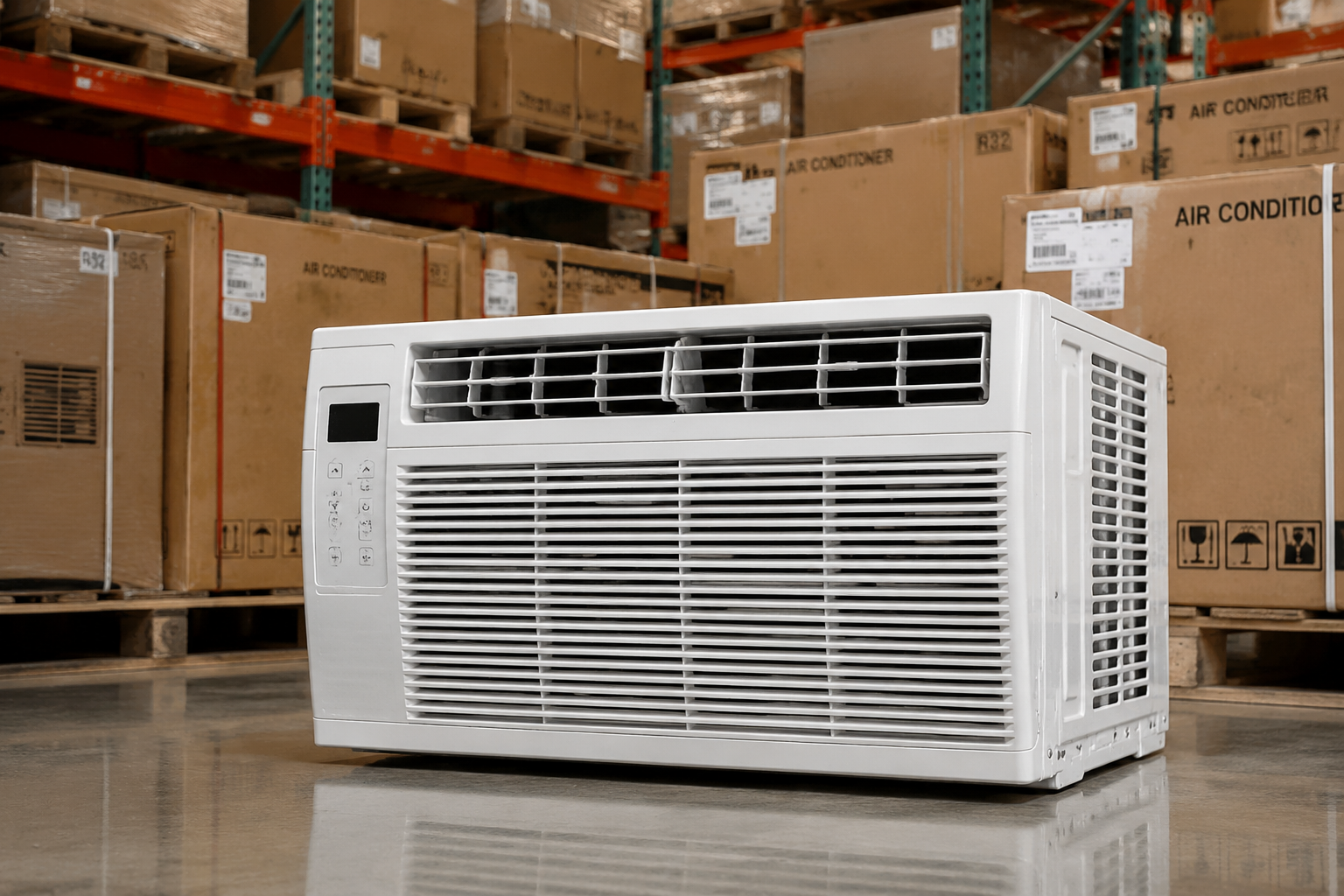 Window AC unit with heat for B2B wholesale