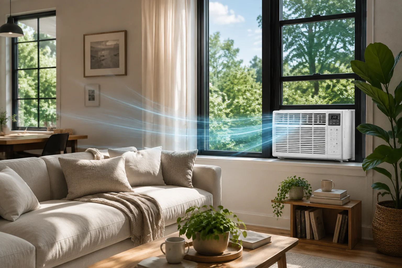 Indoor Air Quality AC Improving indoor air quality with window AC