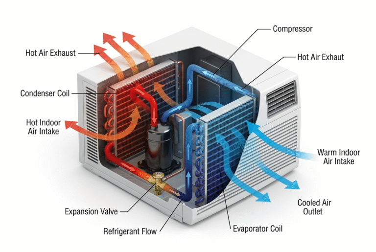 How Do Window Air Conditioners Work to Maximize B2B ROI?