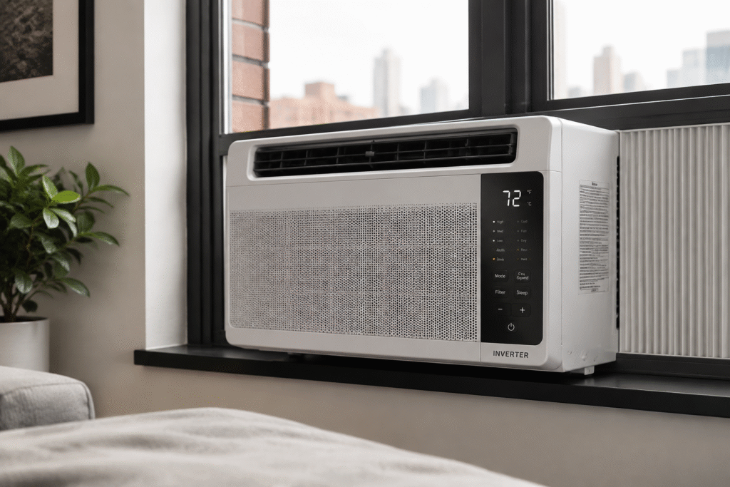 best window AC heat pump 2-in-1 unit