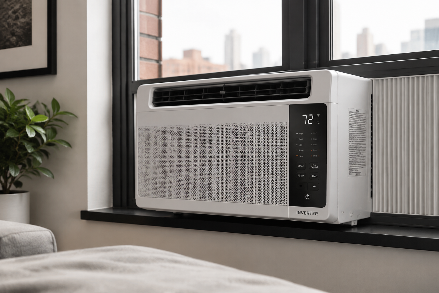 best window AC heat pump 2-in-1 unit