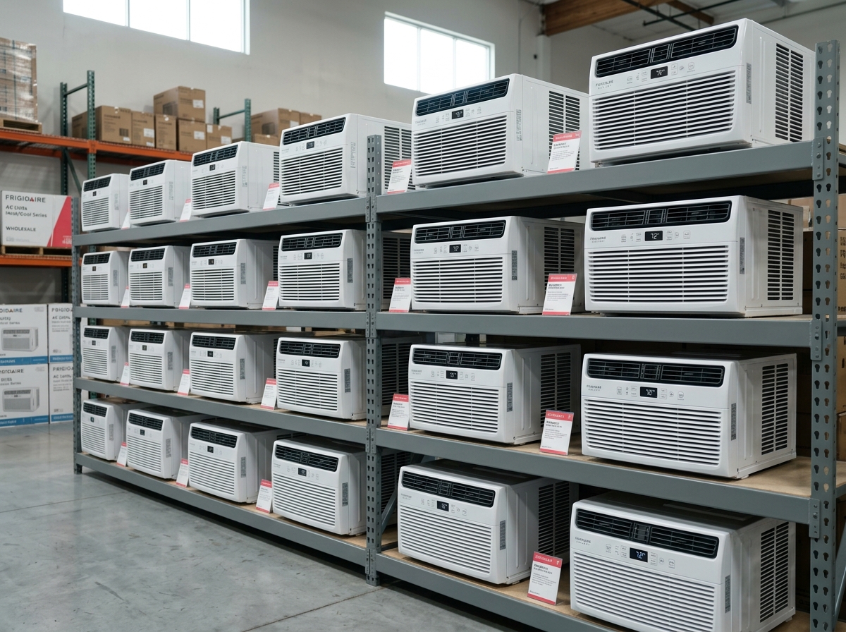 Heat and cool window air conditioners wholesale for affordable housing and budget projects