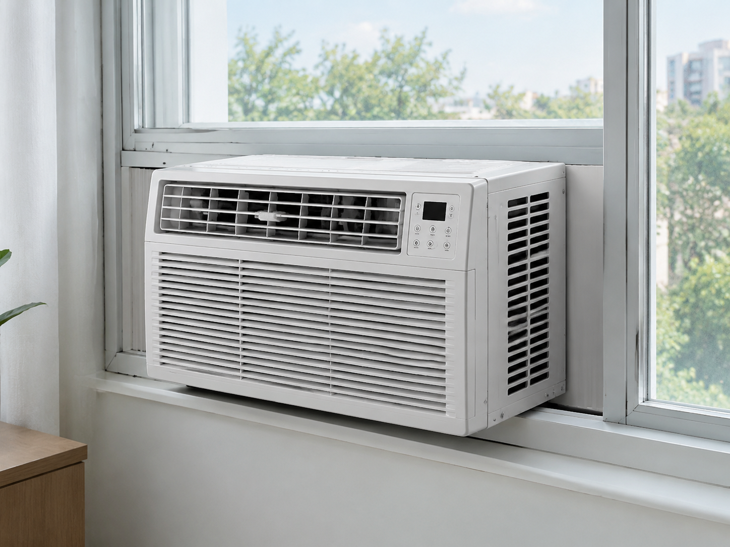 Horizontal sliding window air conditioner for OEM sourcing