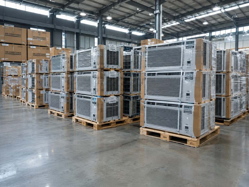 Factory direct horizontal sliding window ACs