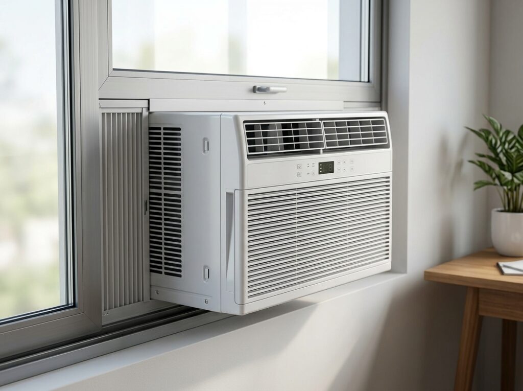 Horizontal sliding window air conditioner for OEM sourcing